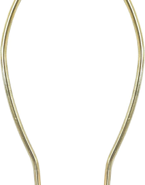 Load image into Gallery viewer, Heavy Duty Harp for Lamp Shade Holder, 7 Inch, Polished Brown Base

