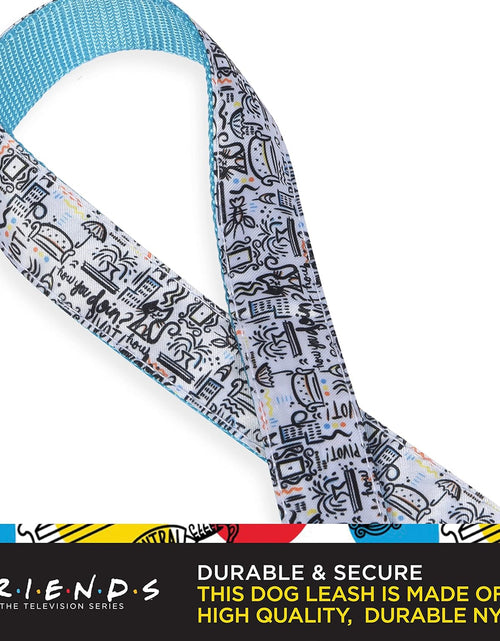 Load image into Gallery viewer, Friends TV Show City Doodle Dog Leash, Attaches to Harness - Friends Dog Lead, Puppy Leash, Leash for Dogs, Dog Leashes, Cute Dog Leash, Blue Dog Leash, Friends Pet Leash for Puppy, Dog Walking Leash
