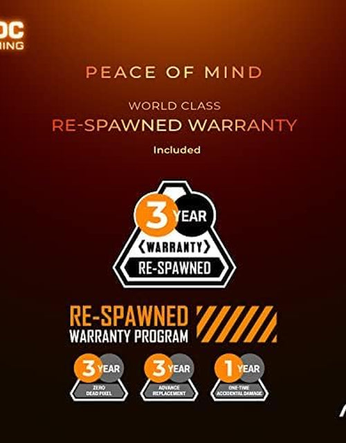 Load image into Gallery viewer, C32G2 32" Curved Frameless Gaming Monitor FHD, 1500R Curved VA, 1Ms, 165Hz, Freesync, Height Adjustable, 3-Year Zero Dead Pixel Policy, Black
