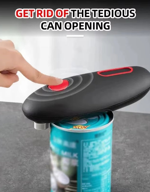 Load image into Gallery viewer, The One-Touch Electric Can Opener – Effortless Kitchen Convenience
