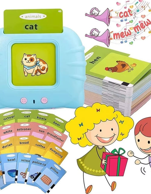Load image into Gallery viewer, SmartSpeak Cards – Interactive Talking Flash Cards for Preschool Learning &amp; Early Reading
