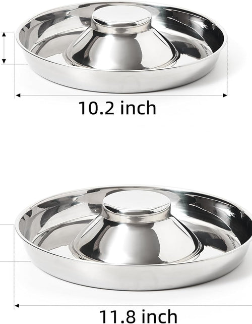 Load image into Gallery viewer, Stainless Steel Puppy Bowls, Set of 2 Puppy Feeder, Dog Food and Water Bowl, Food Feeding Weaning for Small Medium Large Dogs, Pets, M
