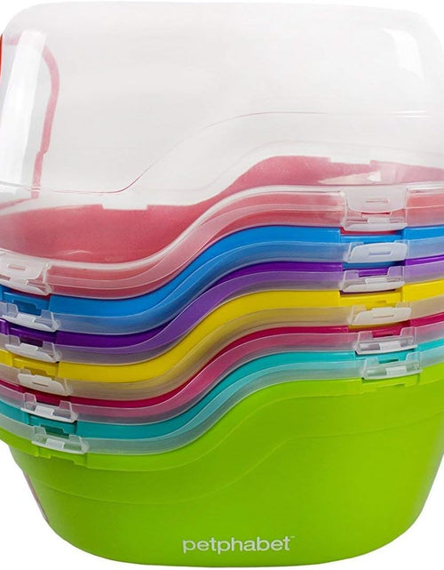 Load image into Gallery viewer, Jumbo Hooded Cat Litter Box, Extra Large, Teal
