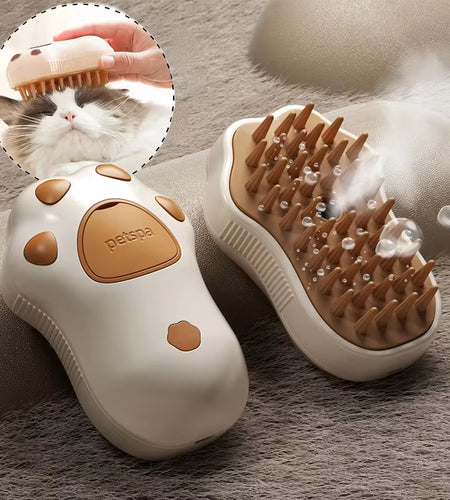 3 in 1 Pet Brush Cat Steam Brush Comb Dog Brush Electric Spray Cat Hair Brushes Massage Pet Grooming Hair Removal Combs