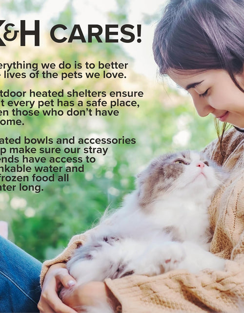 Load image into Gallery viewer, Original Outdoor Heated Kitty House Cat Shelter 19 X 22 X 17 Inches - Heated or Unheated
