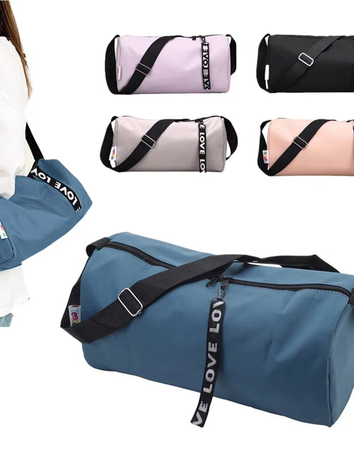 Load image into Gallery viewer, Women Gym Bag Waterproof Fitness Training Bag Outdoor Travel Duffle Bag Men Sports Swim Bags Ultralight Yoga Gym Sports Backpack
