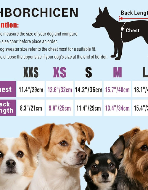 Load image into Gallery viewer, Pet Dog Sweaters Classic Knitwear Turtleneck Winter Warm Puppy Clothing Cute Strawberry and Heart Doggie Sweater
